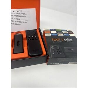 Amazon Fire TV Stick HD Digital Streaming Media Player Black w/ Remote OG Box